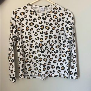 long sleeve cheetah shirt